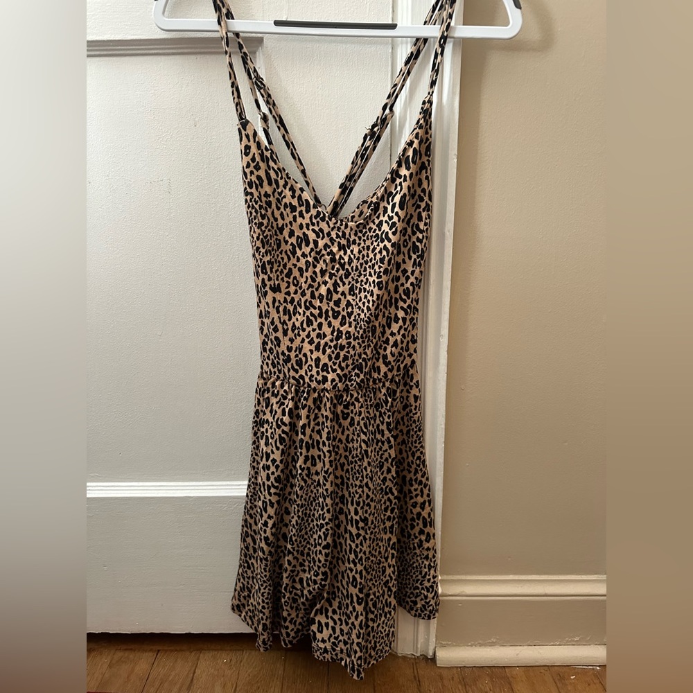 women’s cheetah print romper